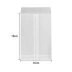 50pcs/lot Translucent Mini Envelope Jewelry Storage Bag for Card Earring Necklace Gift Packaging Bags Wedding Wedding Envelopes