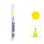 White Waterproof Cars Wheel Tire Oily Mark Pen Auto Rubber Tyre Paint Pen Cd Metal Permanent Paint Marker Graffiti Touch Up