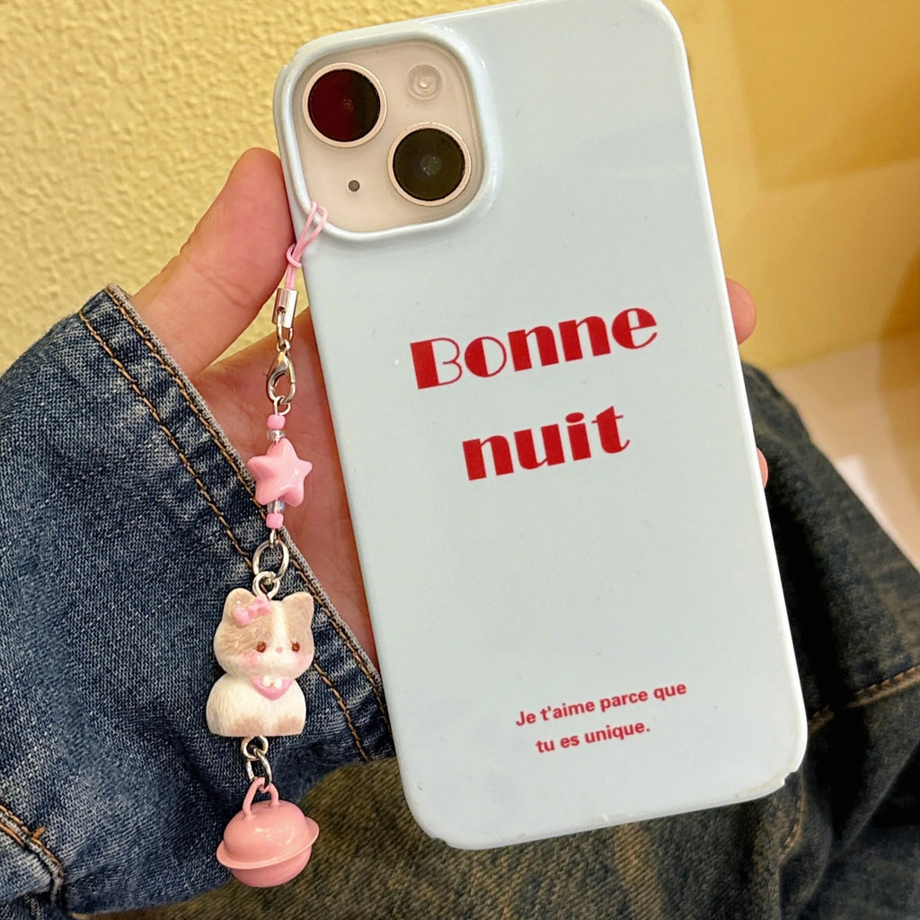 1/3 Pcs Cute Cat Phone Chain Pendant Versatile Bell Star Pendant Cartoon 3D Cat Bag Keychain Pendant