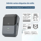 P2 Thermal Wireless Label Printer 20-58mm 2 inch Portable Bluetooth Sticker Mini Printer Price Tag Barcode Label Maker DIY