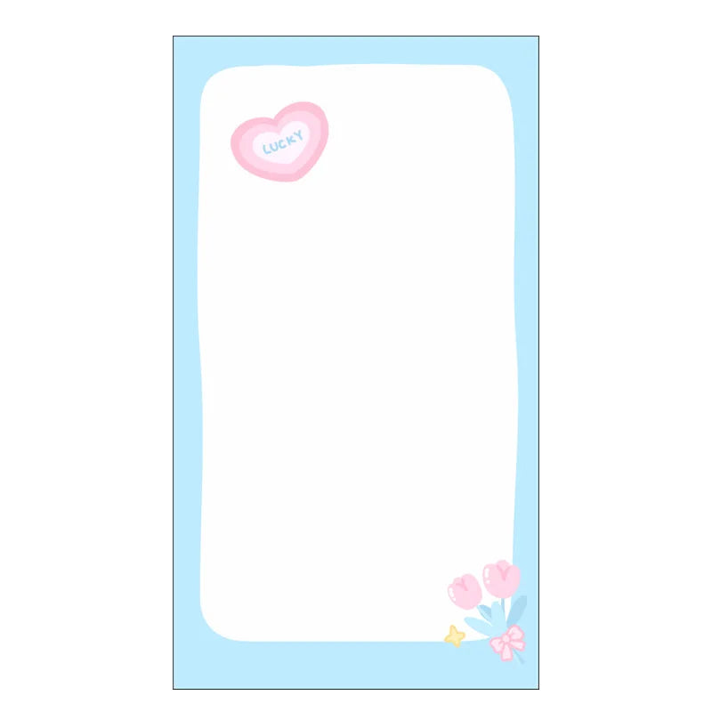 A6 Cute Loose-leaf Colorful Refill Inner Page Line Blank Grid Inner Page Inside Paper Stationery