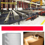25m Striped Fiber Tape Transparent Single Side Adhesive Fiberglass Tape Insulation Wrap for Lithium Battery Pack Packaging Fixed