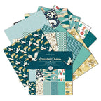 12Sheets Crane Craft Paper Pads Cutting Dies Art Background Origami Scrapbooking Card Making