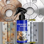 2026 Car All-Purpose Rust Remover Spray - 100ML, Fast-Acting Iron Oxidation Eliminator, Restores Shine, Safe on Various Surfaces
