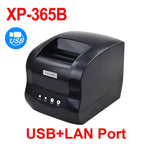 Xprinter XP-365B printer thermal barcode price printer 20-80 MM