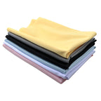 1pc Big Size 30x30cm Needle 1 220gsm Glasses Lens Microfiber Cleaning Cloth Eyeglasses Cleaner Wipe Colorful Grey White Black