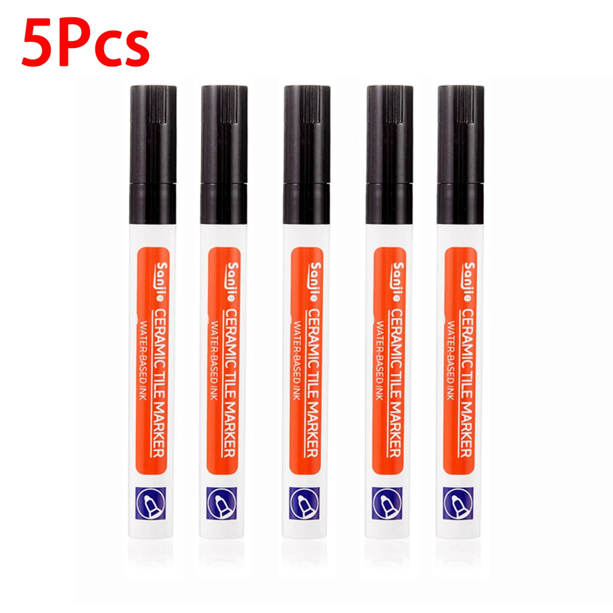 1Pcs Waterproof Ceramic Tile Grout Marker Pen, White Tile Repair Pen with Anti-Mold Filler, Bathroom Floor Tile Gap Cleaning Pen