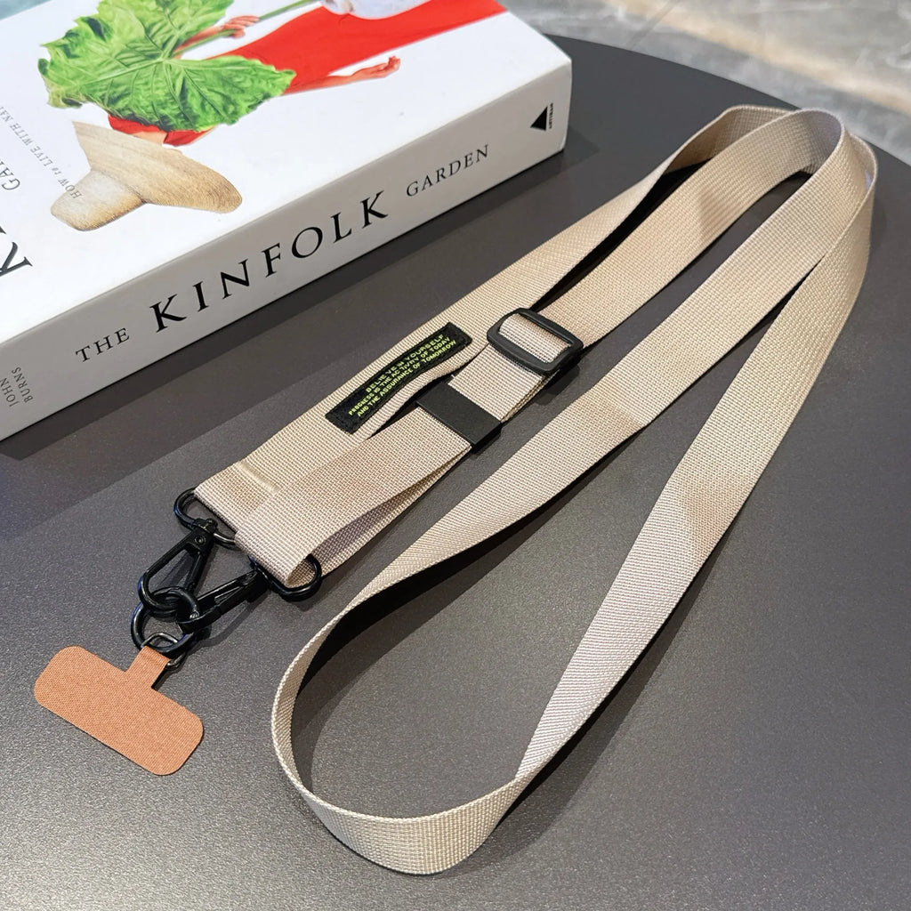 Adjustable Crossbody Mobile Phone Universal Lanyard Diagonal Long Rope Shoulder Strap Neck Multi-Purpose Anti-Loss Rope