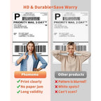 100 Sheet Phomemo A6 Size Shipping Labels 100x150mm Thermal Label Stickers Roll for PM-241BT/D520/246S Waybill Printer Labeler