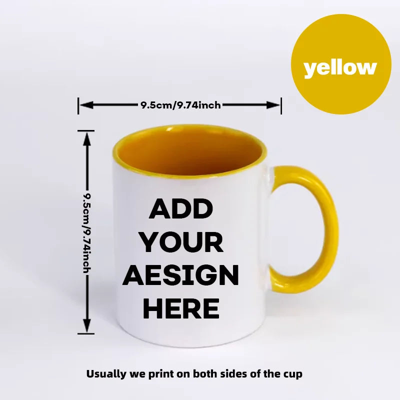 Custom Mug - Personalized Coffee Mug with Photos & Text - Unique Gift for Anniversary, Valentine's Day, and Mother's Day