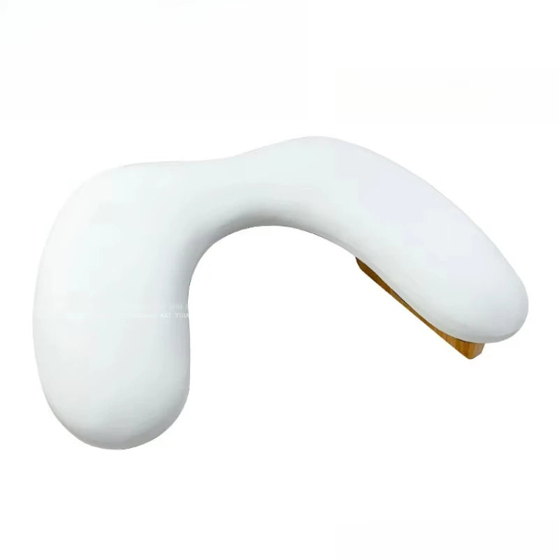 Nail Arm Rest with Rotating Phone Holder, Arm Rest for Nails Tech, PU Leather Nail Tech Arm Rest, U-Shaped Hand Rest