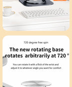 Laptop Stand 360° Rotatable Notebook Holder Liftable Desk Riser Stand Aluminum Alloy Stand Compatible With 9.7-17.3 Inch Laptops