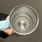 720ML Stainless Steel Thermos Cup with Straw & Handle Ice Coffee Drink Vacuum Insulated Cup Car Travel Outdoor Water Bottle