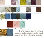 1 Pcs 100% Linen Napkins Wedding Dinner Solid Color Flounce Placemats Ruffle Edge Classical Custom Home Table Napkin