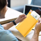 Kraft Paper Bubble Envelopes Bags Waterproof Storage Mailers Padded Shipping Envelope With Bubble Mailing Bag Gifts Packaging