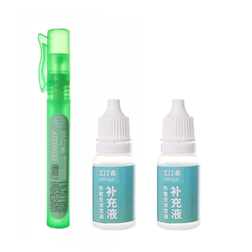 Elimination Privacy Spray Pen Thermal Paper Corrector Data Protection Privacy Protection Correction Fluid Portable Express Tool