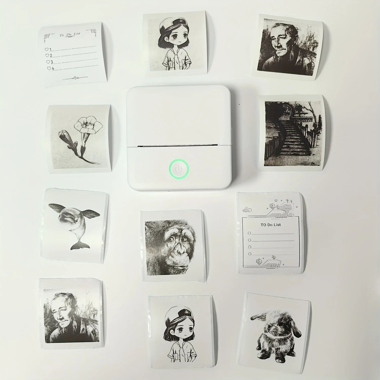 X6 Multifunctional Mini Portable Printer with Thermal Wireless Connection for Printing Work Sheets, Labels, Photos and Texts