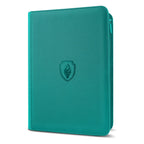 9 Pocket Zipper Card Binder, 360 Trading Card Holder Book, Premium PU Cover Zip Binder for Cards, Durable Side Loading Card