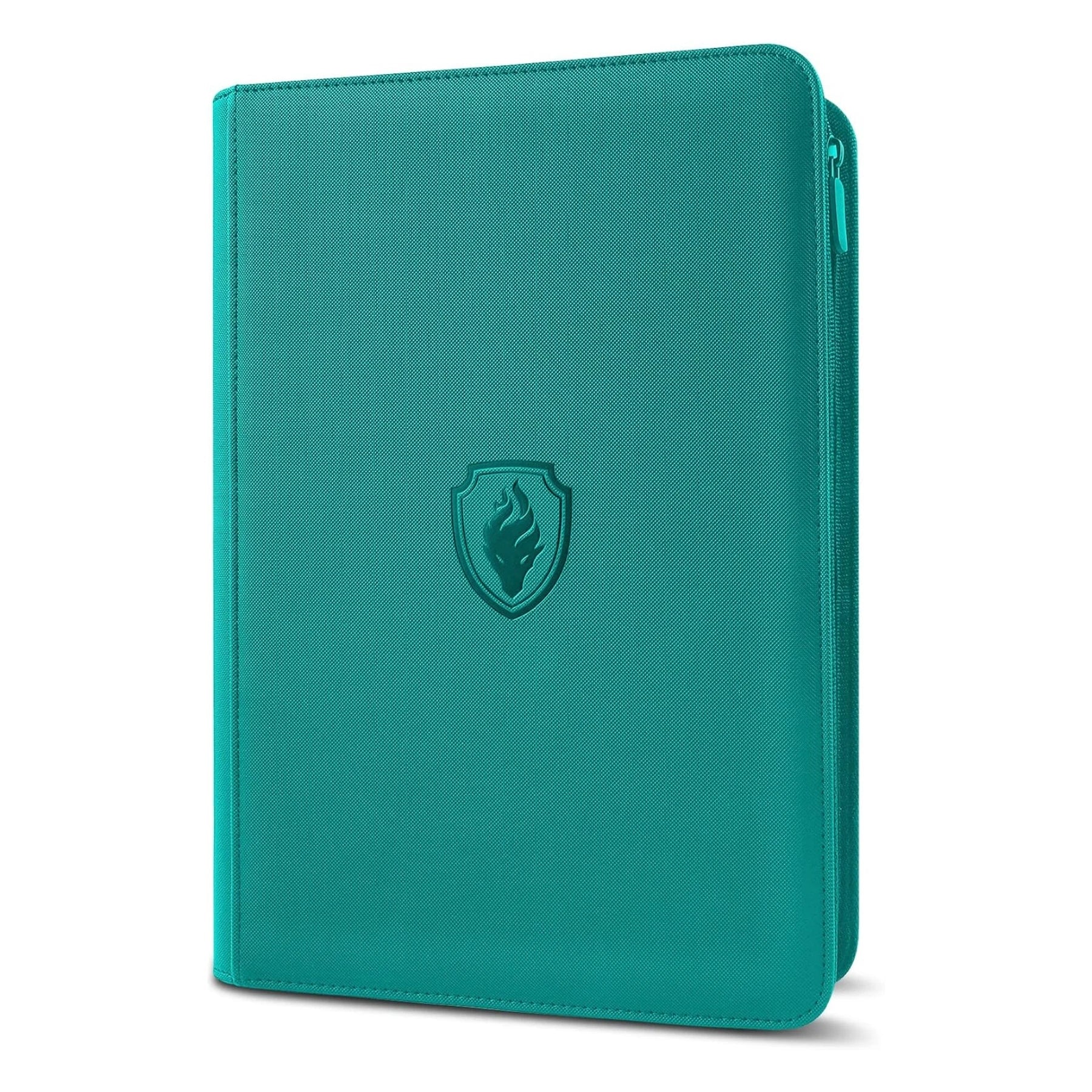 9 Pocket Zipper Card Binder, 360 Trading Card Holder Book, Premium PU Cover Zip Binder for Cards, Durable Side Loading Card
