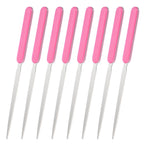 2-8Pcs Letter Opener Stainless Steel Lightweight Handle Envelope Opener Mail Opener Letter Slitter for Package Box Open 4Colors