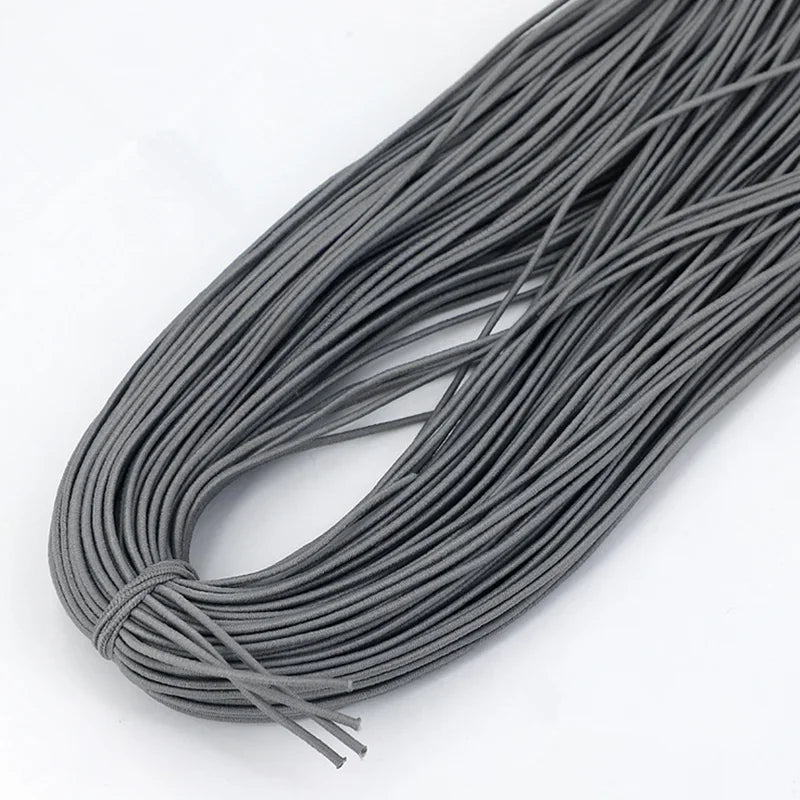 1.0/ 1.2/ 1.5/ 2.0/ 2.5mm Elastic Band Elastic Thread DIY Handmade Beaded Elastic Thread For Jewelry Making Bracelet&Necklace