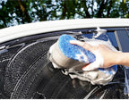 SEAMETAL 1pc Car Damp Clean Sponge Three Layers Wash Sponge Block Remove Duster for Car Detailing Care Tools Washing Accessories