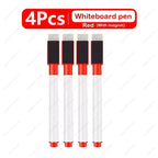 1-48Pcs Magnetic Erasable Whiteboard Pen Color Options Numbering Stationery Office Teaching Supplies for Blackboard Student Note