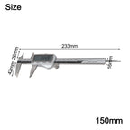 Digital Caliper Rechargeable Vernier Measuring Tool High-Precision 0.01mm Stainless Steel Depth Gauge For Jewelry
