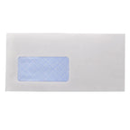 White Self Adhesive Window Envelopes Security Pattern Double Sided Tape Sealing Blank Western Style Business Card Mailing Bags