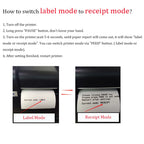 Xprinter XP-365B printer thermal barcode price printer 20-80 MM