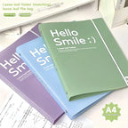 A4 PP File Bag, 3-hole D-ring Binder, Waterproof, Suitable for School, Office, Conference Supplies, Storage and Organization.