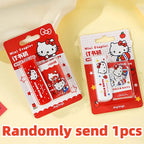 Genuine Sanrio Hello Kitty Stapler Set Cartoon Mini Portable Campus Office Stationery Supplies Books Document Binding Machine