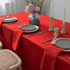 Set Of 6/12/24 40x40cm Table Cloth Napkins Durable Polyester Thicken Placemat Reusable for Kitchen Dining  Wedding Decoration