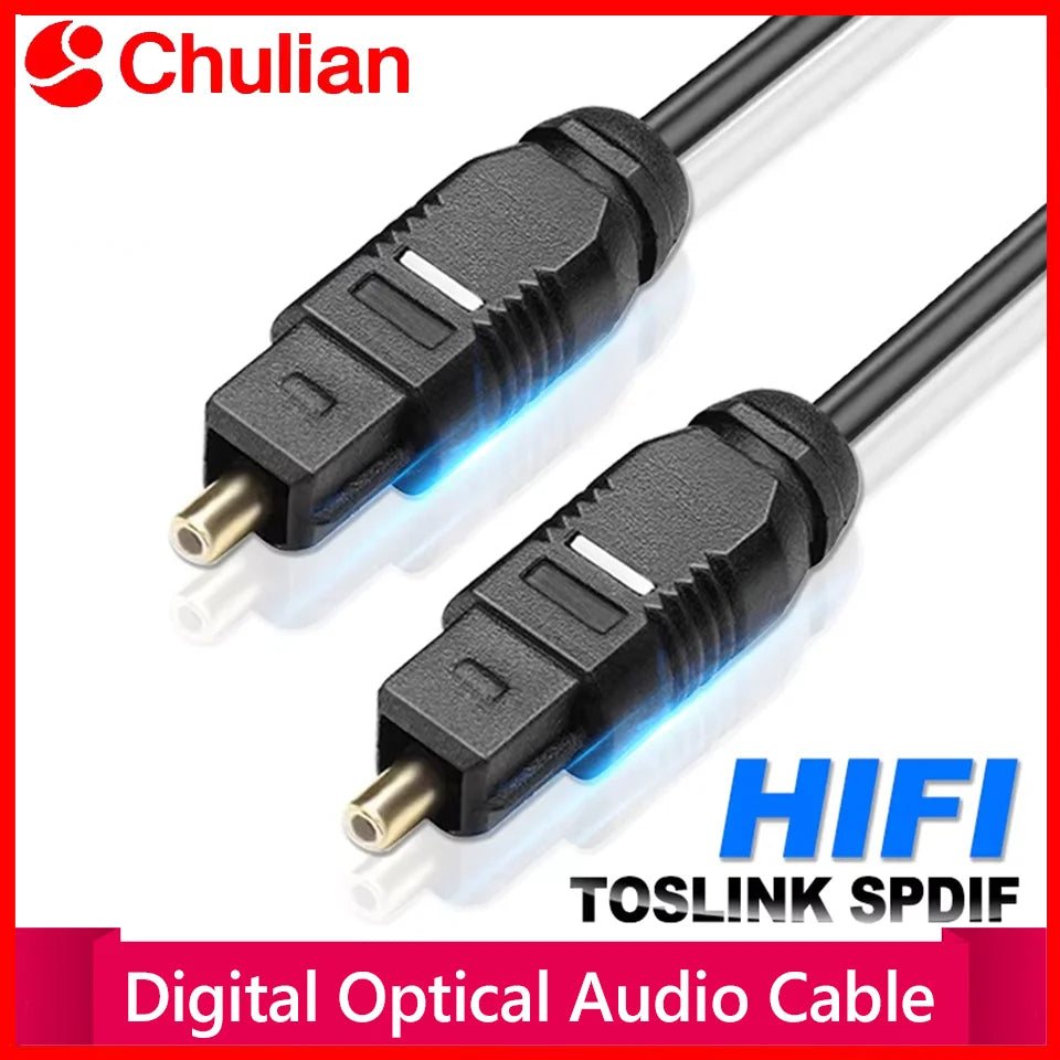 Digital Fiber Optical Audio Cable Toslink SPDIF Coaxial Cables for Amplifiers Xbox 360 PS4 Soundbar Fiber Cable 1m 2m 3m 5m 10m