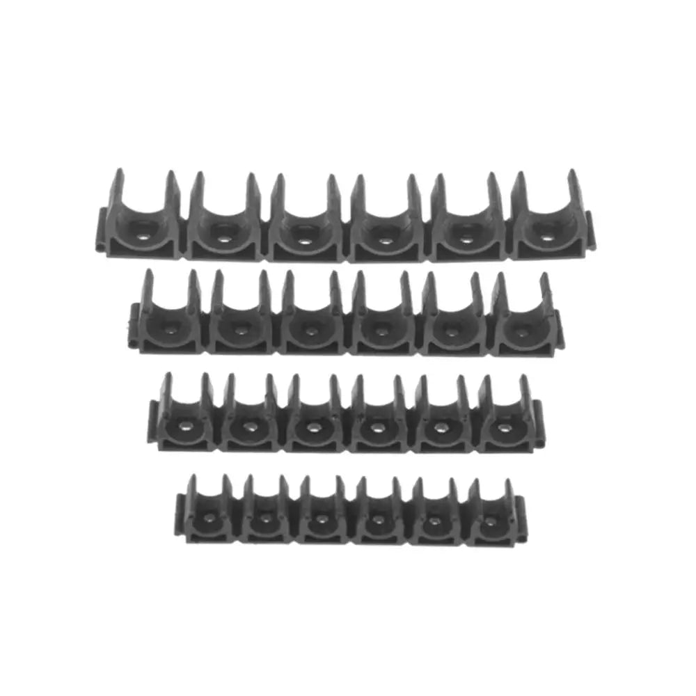 4/6/8/10/12mm Nylon Pneumatic Tube Air Hose Fixing Clamp 6 Way Water Pipe Holder Gas Compressor Tubing Diversion Flow Clip