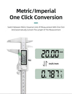 Metal Digital Display Calipers Verniers Calipers Quality Caliper Woodworking Measuring Instruments Tools Depth Calipers