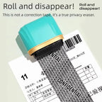 Wide-sized Privacy Roller Seal Leakproof Multi-Functional Wide Roller Stamp Ink Refill Privacy Applicator Confidential Seal