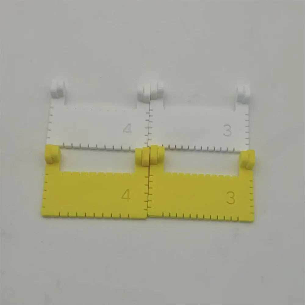 Sewing Guide Template Kit for Consistent Stitches 3/4Mm Spacing Precision Sewing Tool for Fabric Embroidery & Leathercraft