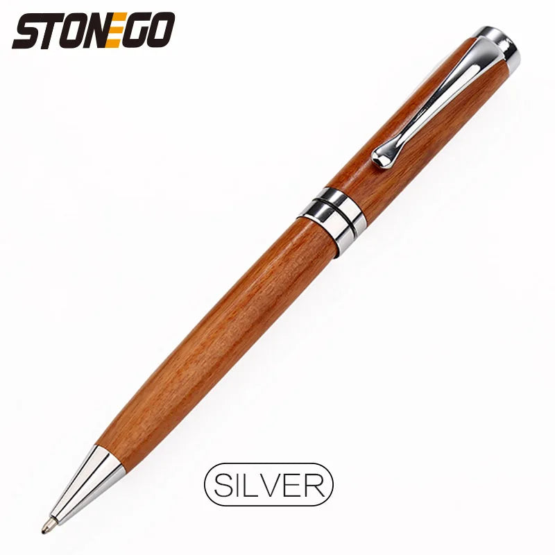 STONEGO Classics Luxury Wooden Fountain Pen/Signature Pen Ink 0.5mm for Gifts Decoration Writing Office Fountain Pen Stationery