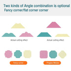 Corner Rounder Mini Corner Trimmer Round Corner DIY Paper Card Photo Planner Cutting Supplies 3 Way Punch Board Photo Cutter
