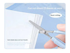 Planwith Stainless Steel Mini Folding Scissors Portable Creative Pen-Style Design DIY Paper-Cutting Art Tool School Office Supp