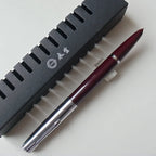 NEW Wingsung 601 Press Piston Fountain Pen Iridium EF/F Nib Steel Cap Vacumatic Resin Ink Pen School Stationery Office Supplies