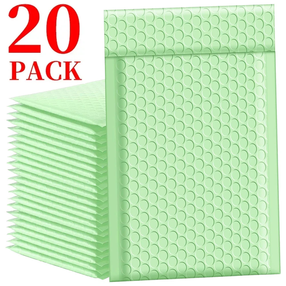Shockproof Bubble Bags for Phone Cases Packaging Padded Envelopes Waterproof Self Seal Adhesive Mailer Protective Shipping Bag