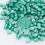 100pcs/bag Octagonal Sealing Wax Beads for Wax Stamps is Suitable for Wedding Invitations, Envelope Cards, Christmas Gift