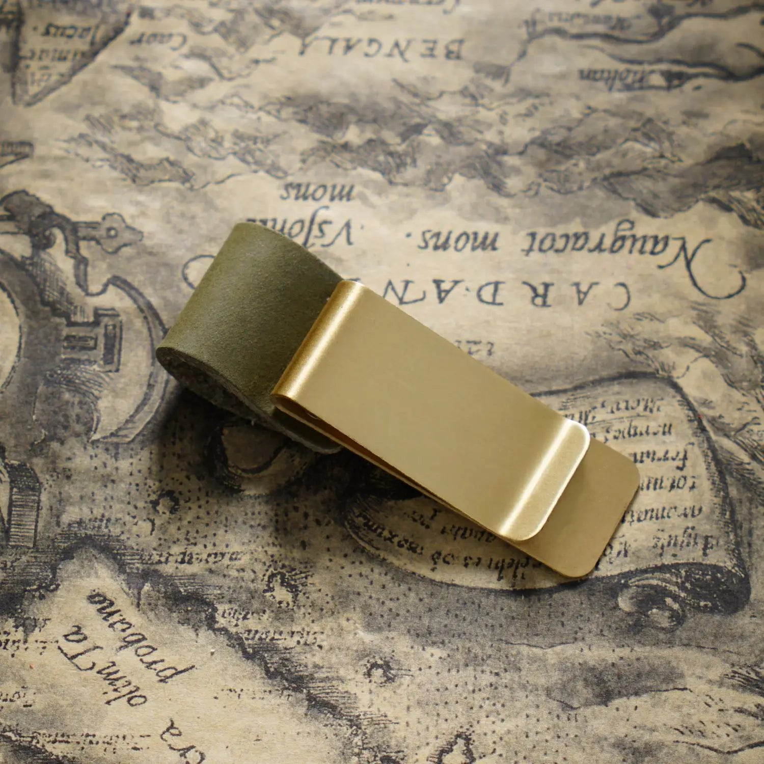Metal Leather Pen Holder Brass and Stainless Steel Pencil Clip for Genuine Leather Notebook Journal Diary