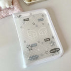A5/A6 PP Twill Zipper Pouch Cute Stationery Storage Folder File Document Bag Zip File Folder School Office Supplies