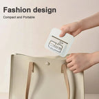 Inkless Thermal Label Printer Portable Bluetooth Pocket Label Maker Home Study with 1roll Stickable Label Paper PC Android IOS