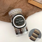 15pcs/box High Elastic Hair Rubber Bands For Women Black Hair Tie Girls Ponytail Holder Hair Rope Hairbands hair accessories