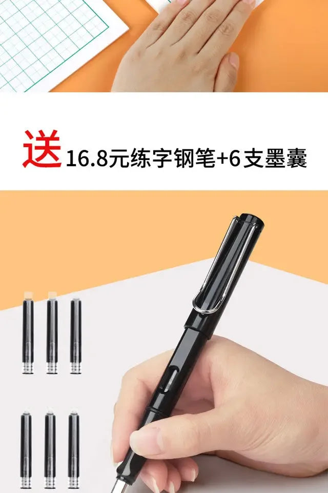 Rice-Character Chinese Characters Calligraphy Books Hard Pen Paper Copybook Hong Students Groove First Writing Stationery Art
