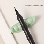 Animal Hair Fine-Tip Brush Portable Calligraphy Brush for Travel Small Regular Script Watercolour Painting Outline Pen